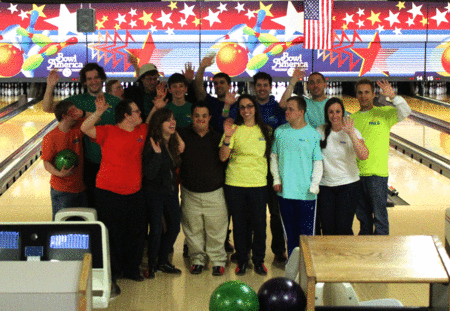 Today was the first ever PALS Adventures. Two groups of amazing people enjoy a fun day of bowling! Special shout out to Program Coordinator Laura Karp and event organizer Shane Kensil!
