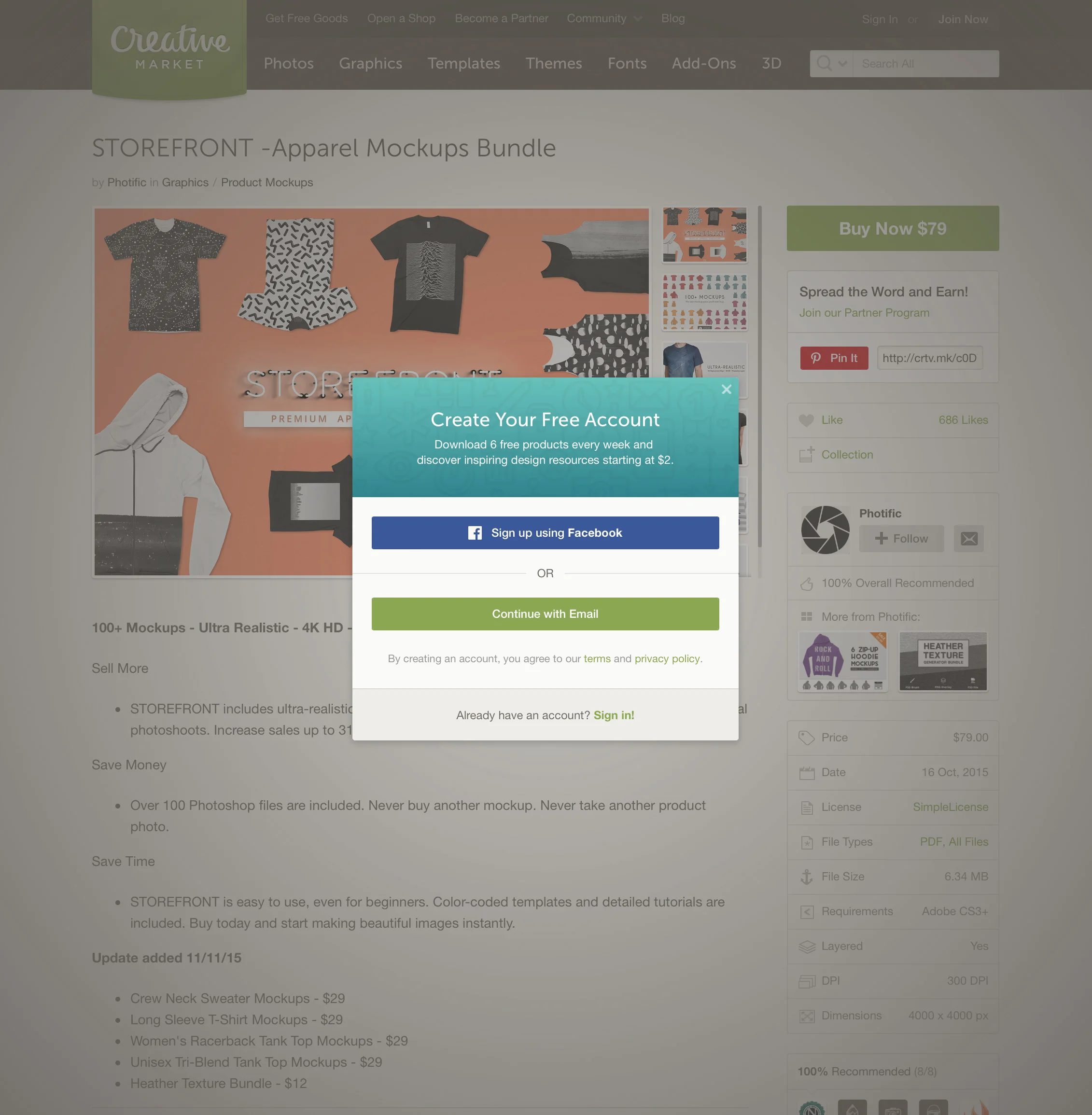A second option created for the a/b test