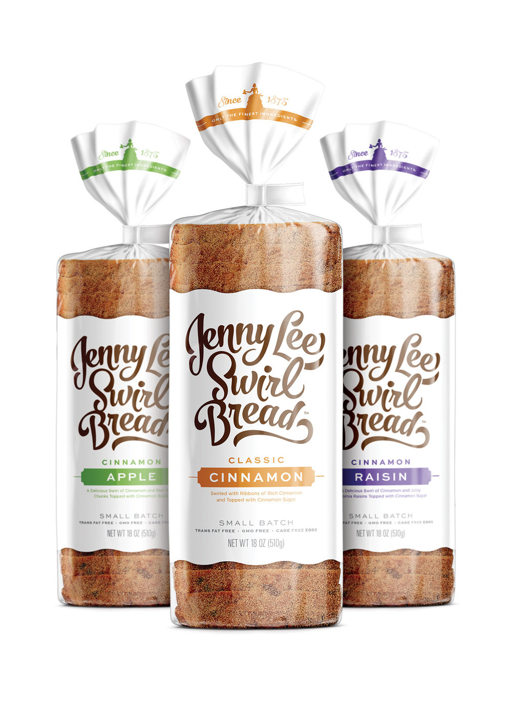 Jenny Lee Swirl Bread — Hampton Hargreaves / Design for Print, Packaging  and Interactive