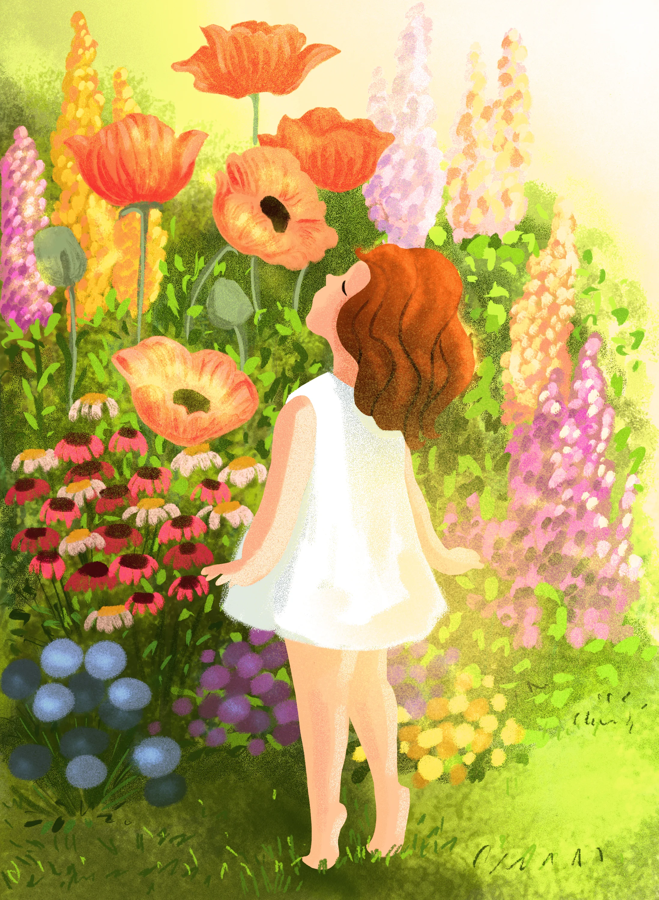 I'm always trying to bring light into my pieces. Its something I love about digital art.
