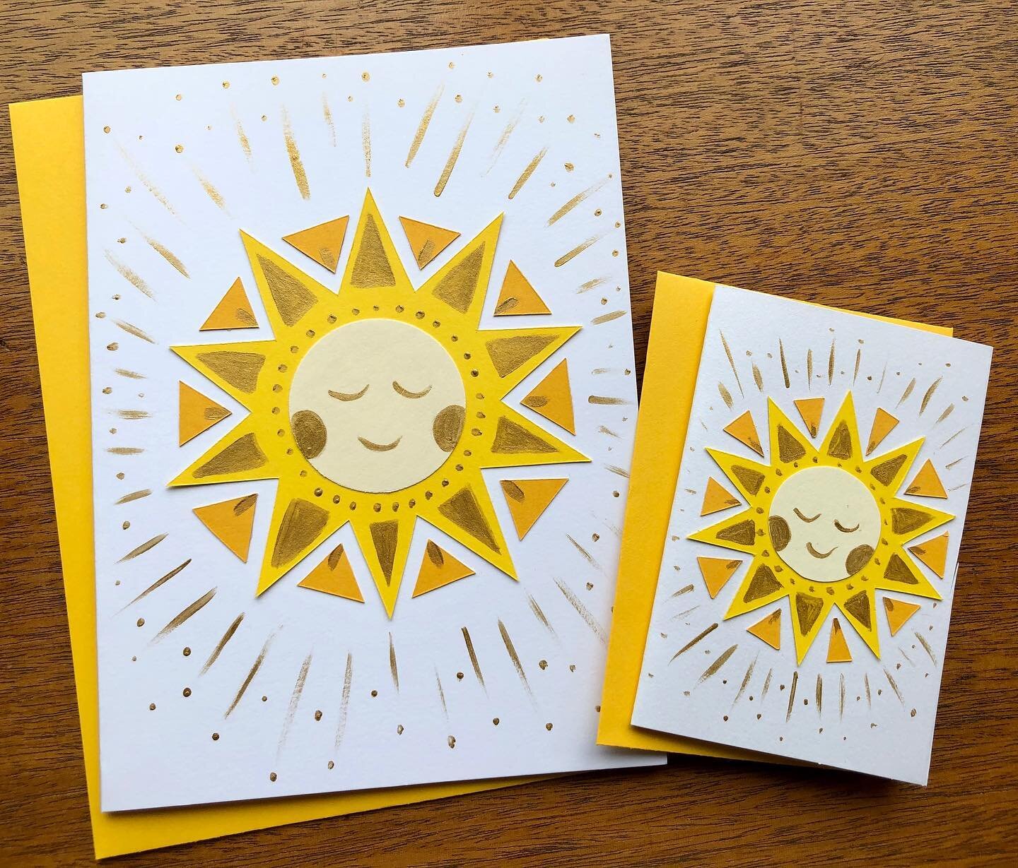 Missed @instaflamecon this year...so spend the time getting this handmade cards items that I was making for the con and posted them on my Etsy shop. Hope everyone getting a bit of sunshine this summer. #sunshine #handmadecards #etsysellersofinstagram