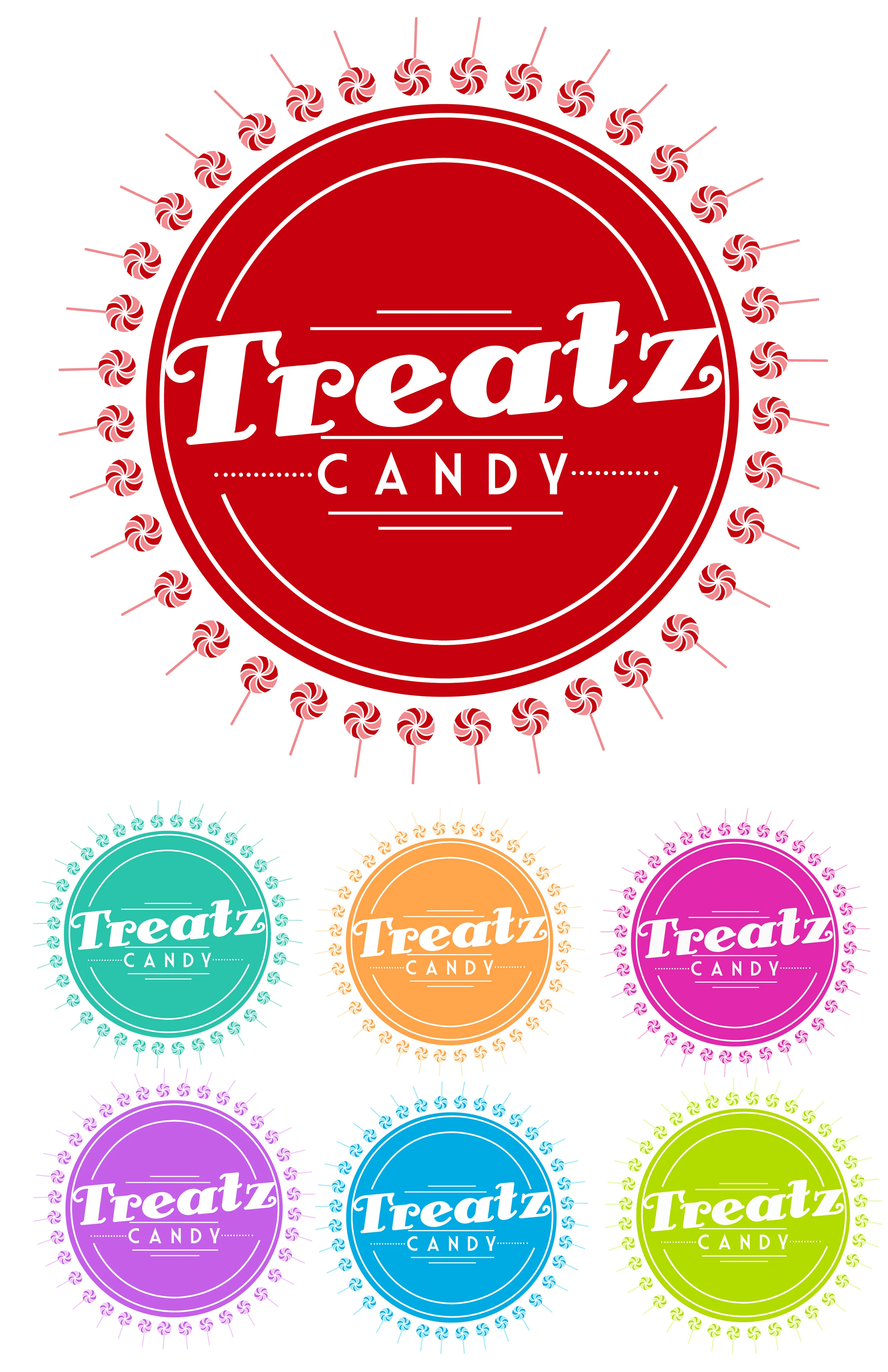 Treatz Candy Logo Proposal