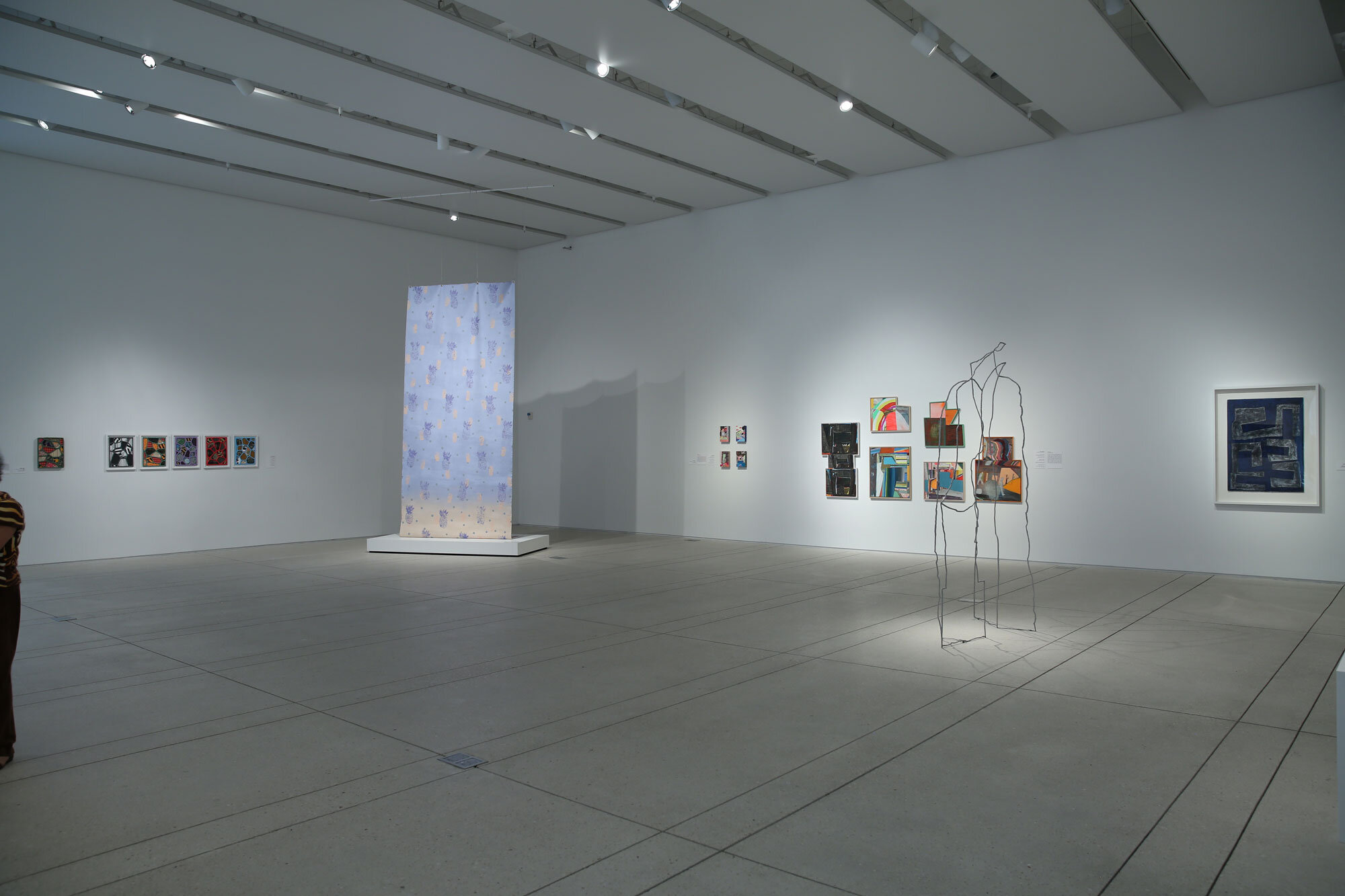 Installation View of "Yesterday Was So Long Ago" and small drawings