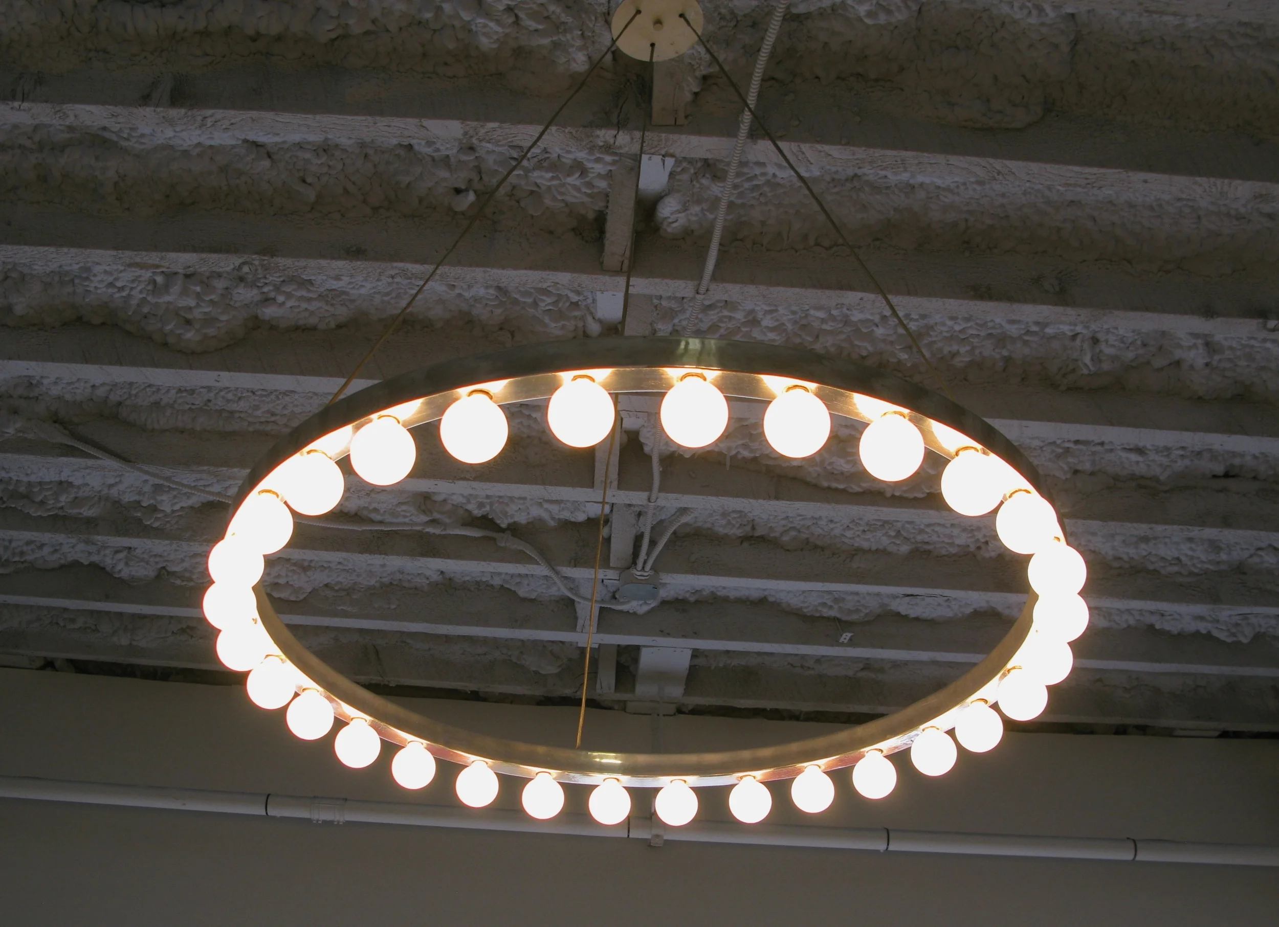 Chandelier by Phillip Enfield. Circa 1970.