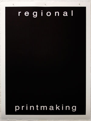 Regional printmaking digital print on paper 120 90cm Collection of the National Gallery of Victoria