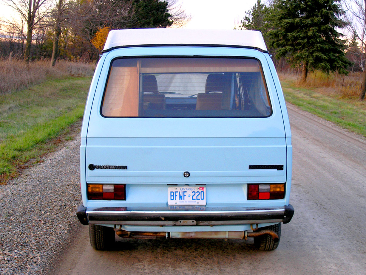 restored 1980 vw bus vanagon westfalia 