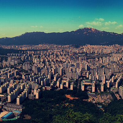 Seoul Korea Skyline