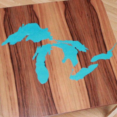 Great lakes coffee table
