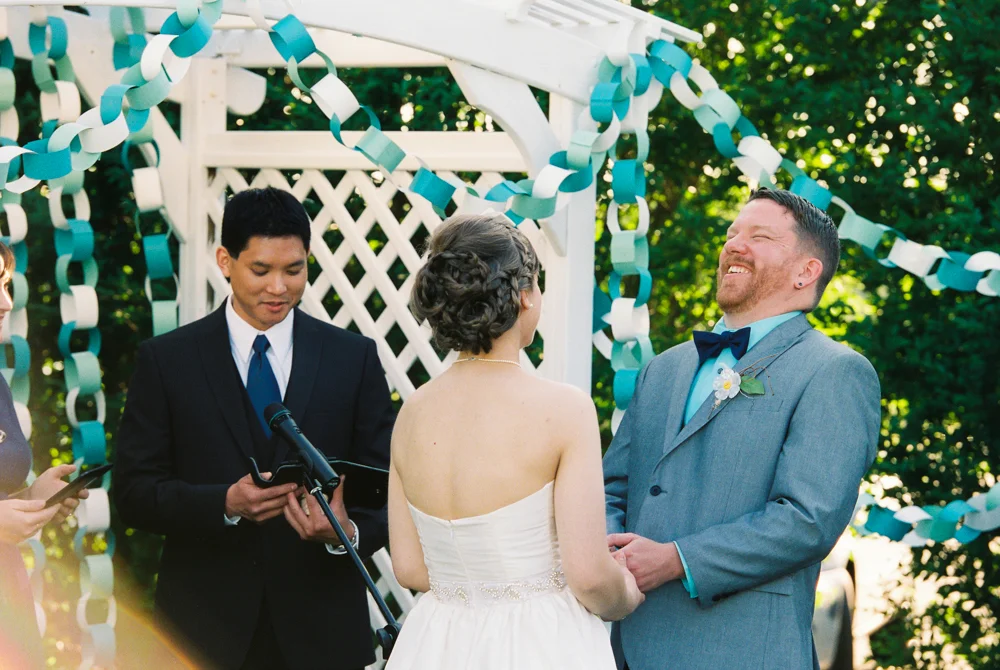 Second Shooting | Kinney Bungalow Rhode Island Wedding On Film