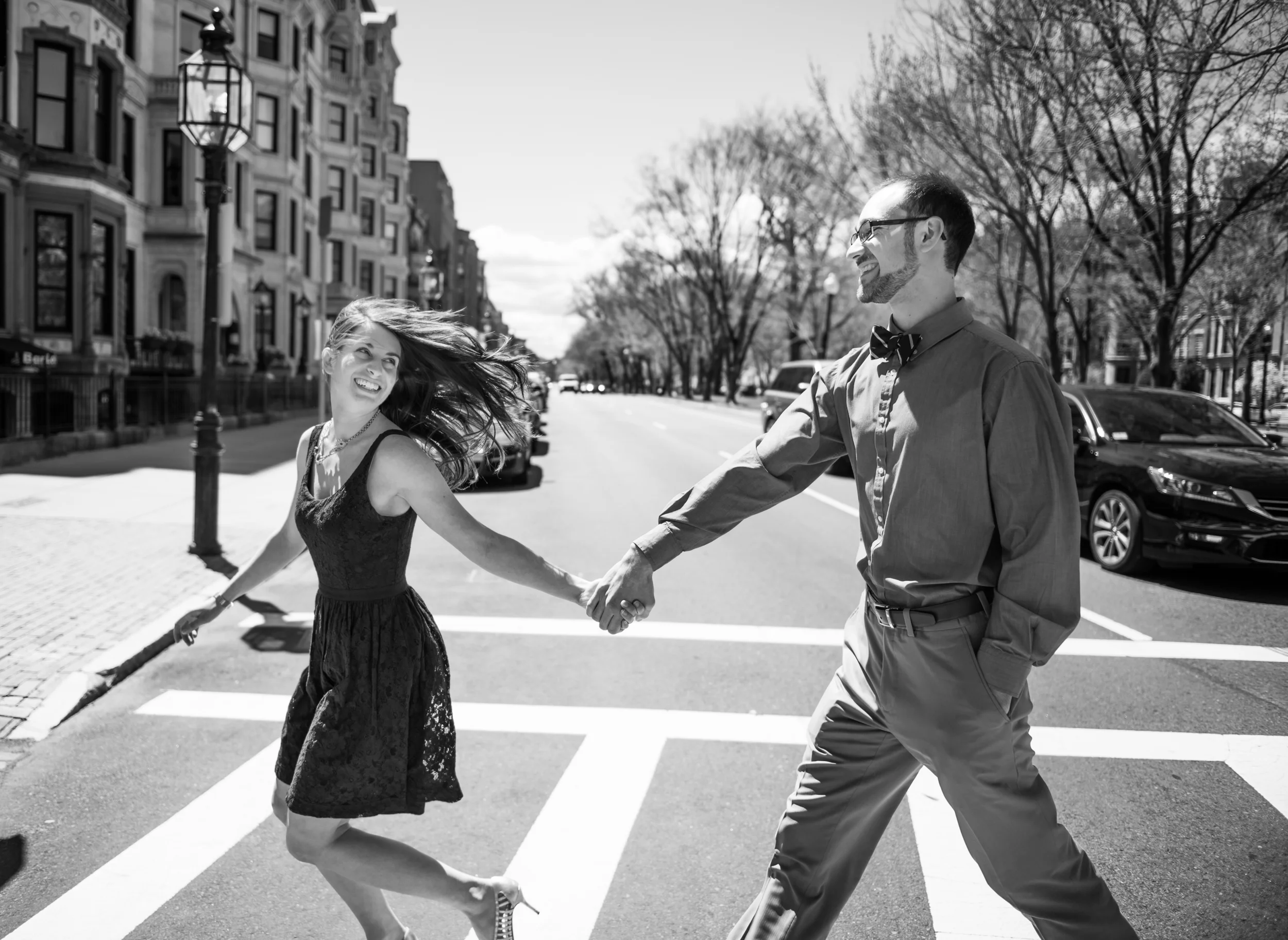 Harvard Med | Engagement Session | Diana & Andrey | Boston, MA
