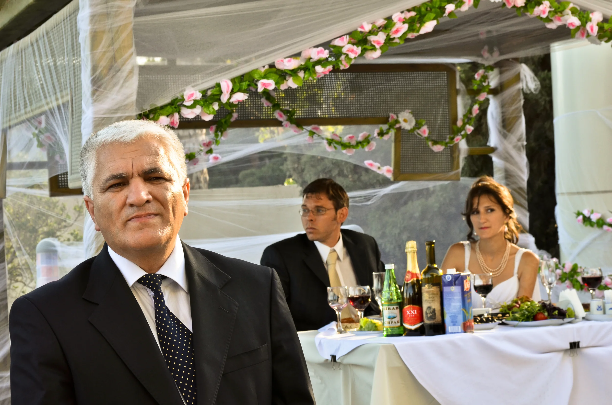 Father of the bride.