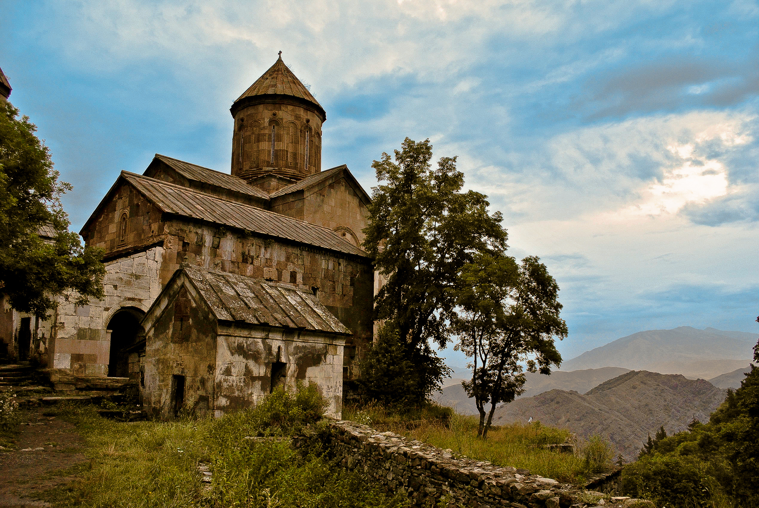 Part of the Sapara Monastery