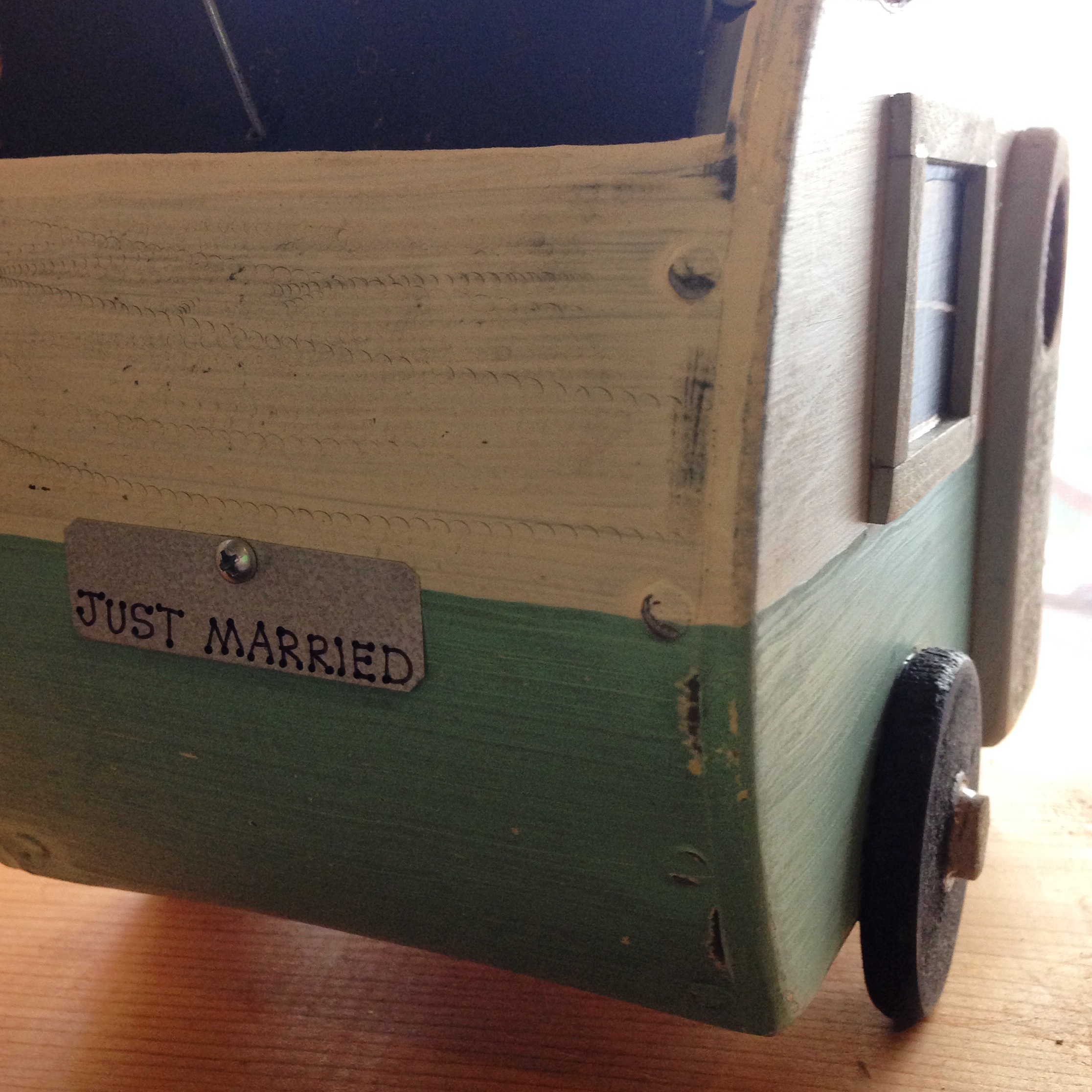 Lovely wedding gift...a tiny version of our tiny house!