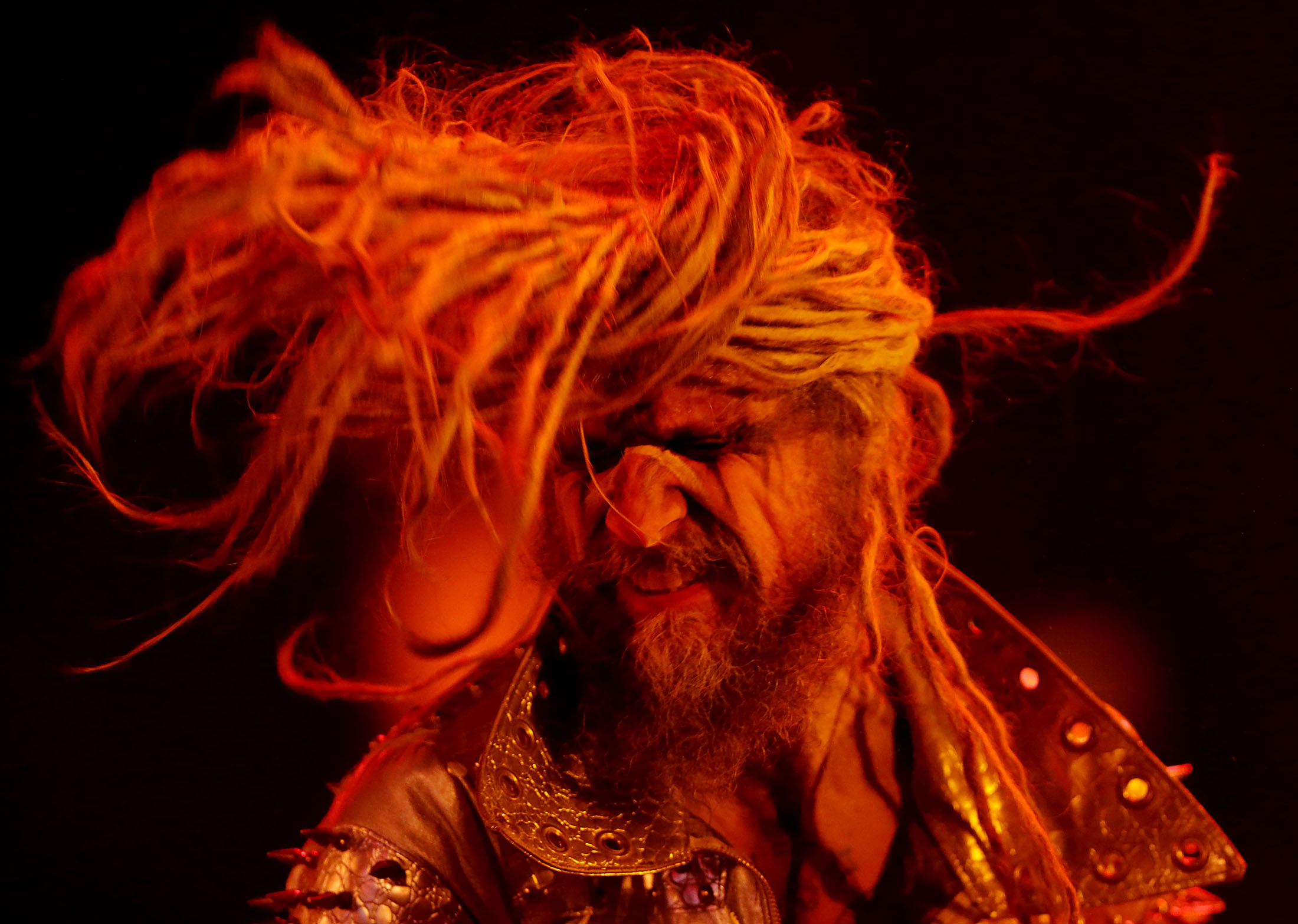  Rob Zombie performs during day two of Ozzfest Meets Knotfest at Glen Helen Amphitheater Sunday in Devore, CA. November 5, 2017. 
 
