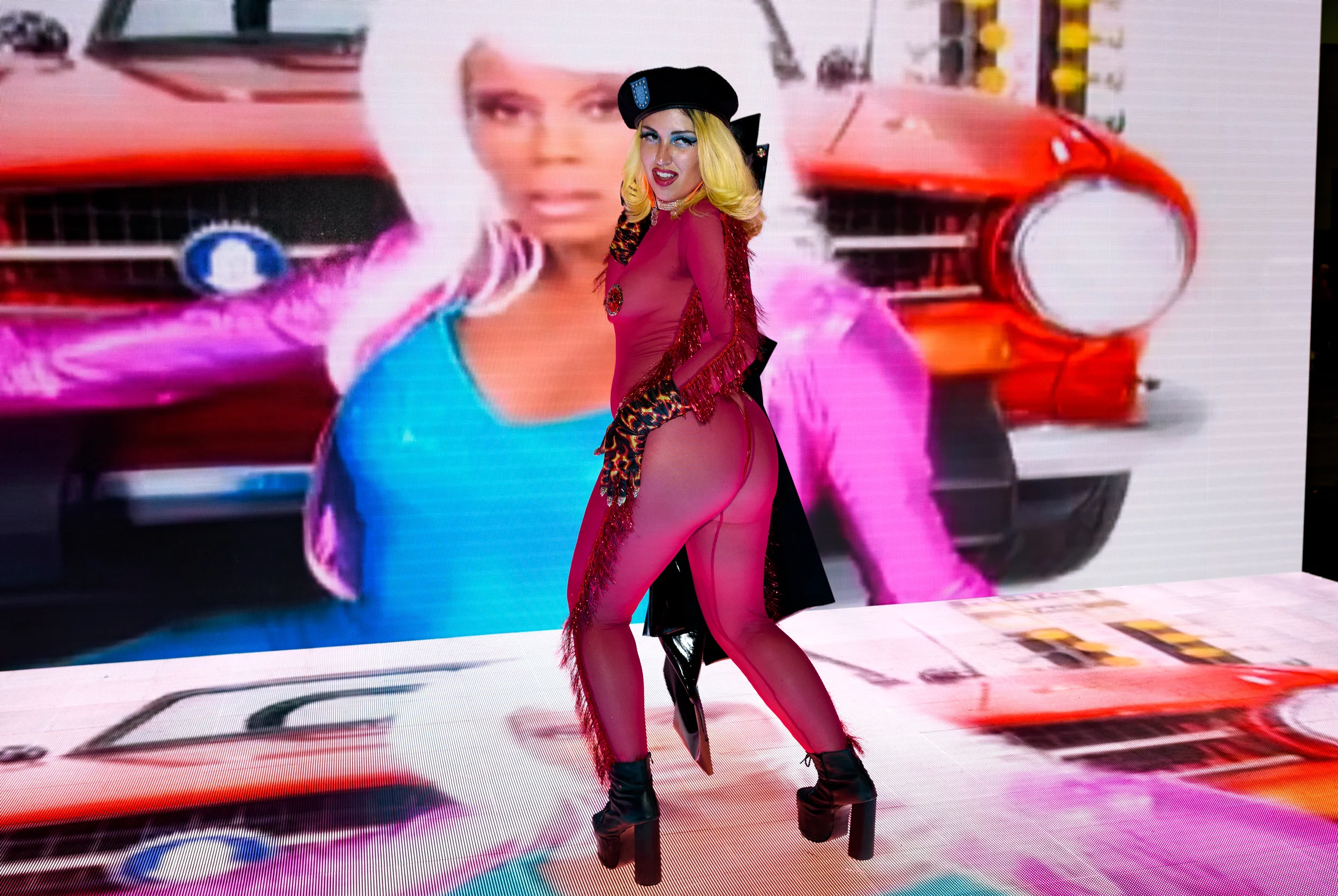 Leen O poses for a picture during RuPaul's DragCon at the Los An