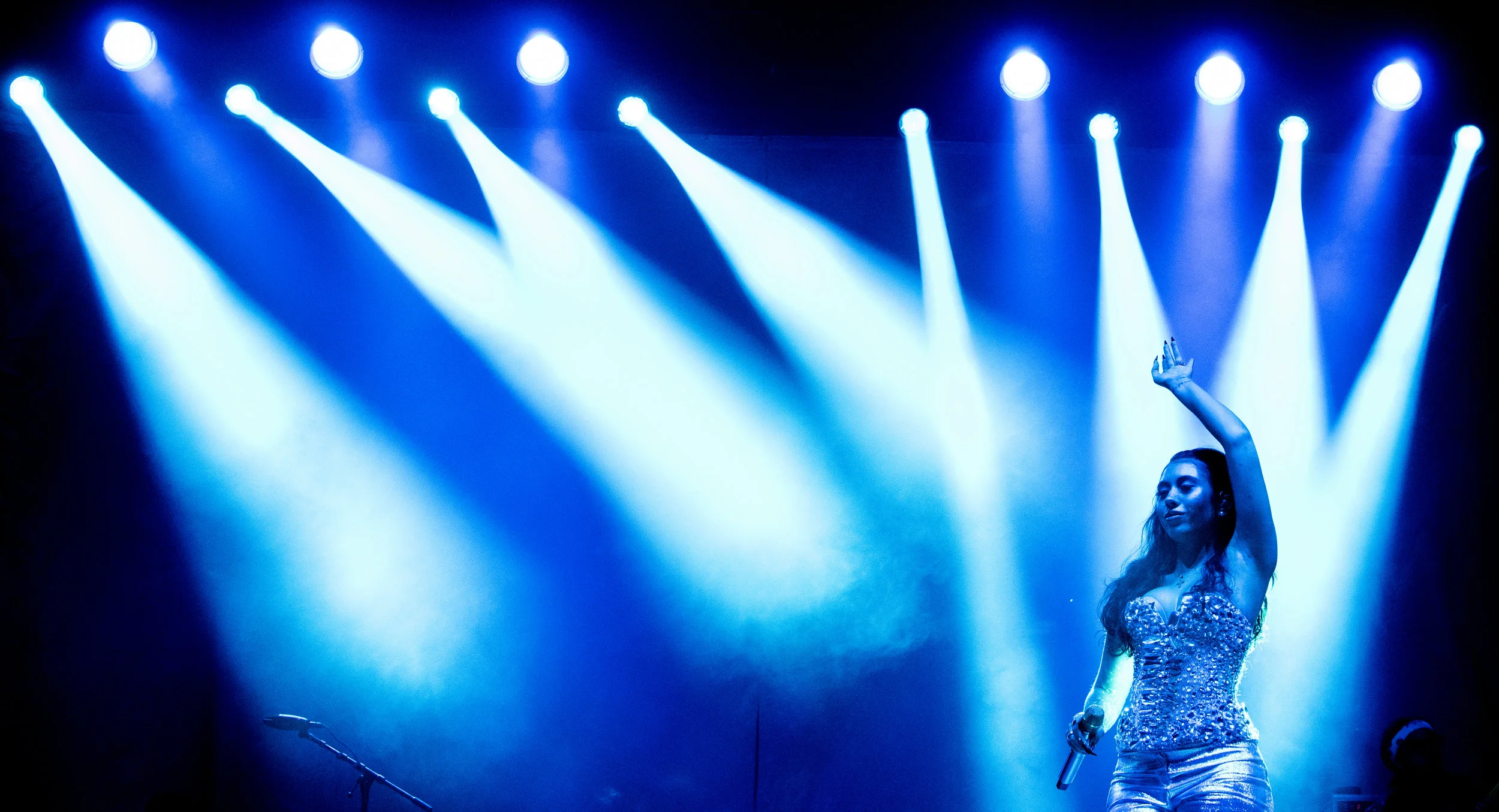  Kali Uchis performs at Tropicalia Festival at the Queen Mary in Long Beach November 3, 2018.   