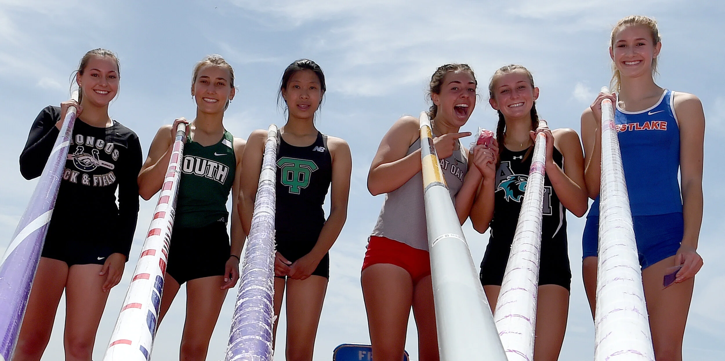  State CIF bound pole vaulter during the CIFSS Track and Field Masters meet at El Camino College on Saturday, May 18, 2019 in Torrance, California.  