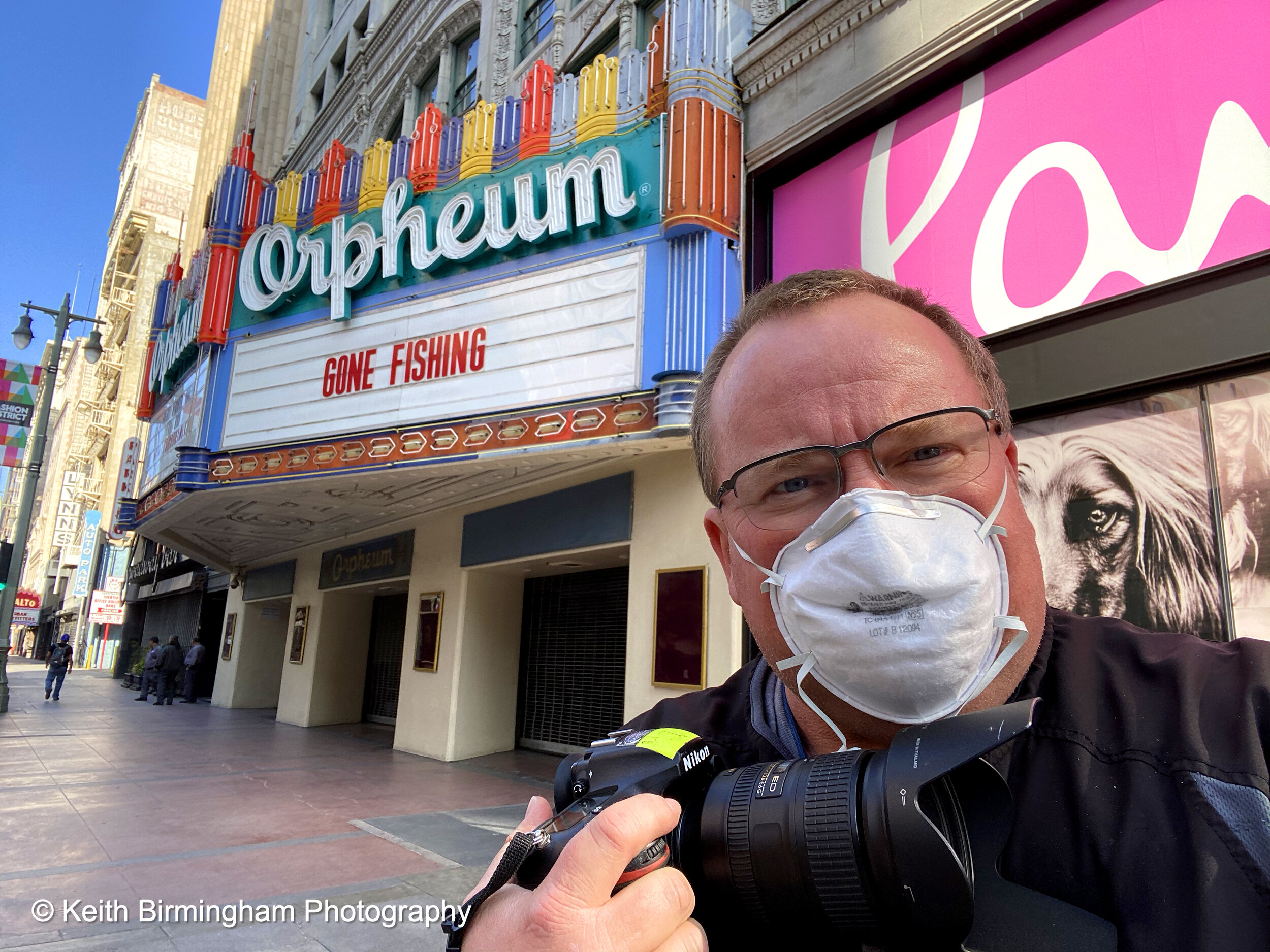  Keith Birmingham during the Coronavirus Pandemic in Los Angeles on Friday, April 03, 2020. (Photo by Keith Birmingham, Pasadena Star-News/SCNG) 