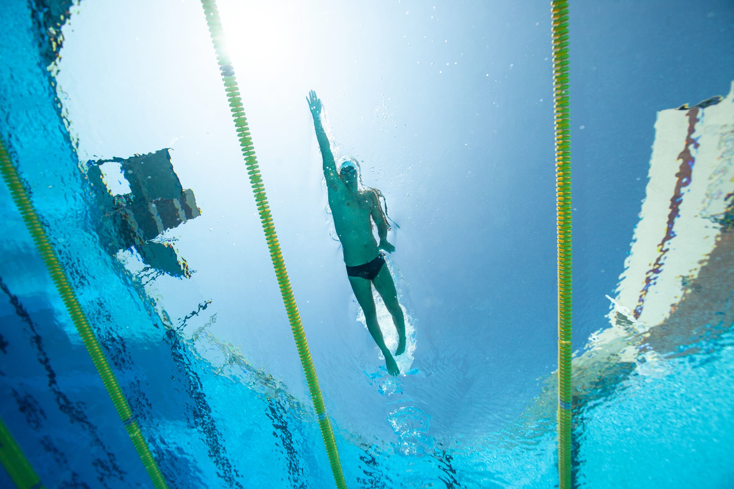  Vaggelis Makrygiannis swims at USC's Uytengsu Aquatics Center on September 24, 2021. Makrygiannis swam in for the Greek relay team in the 2020 Olympics in Tokyo. (Photo by Yannick Peterhans) 