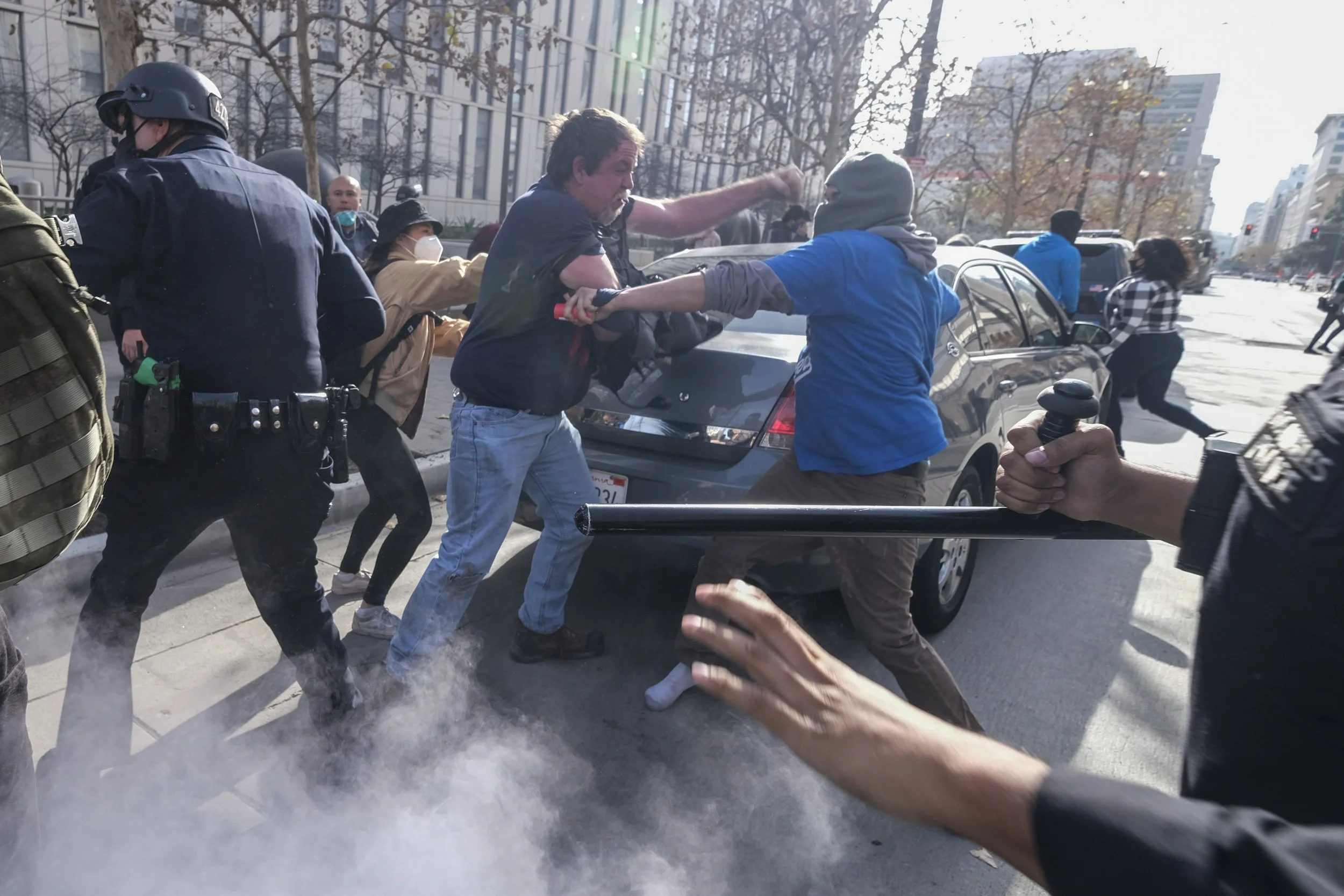 SPOT NEWS - SECOND PLACE: RINGO CHIU, AGENCE FRANCE PRESSE