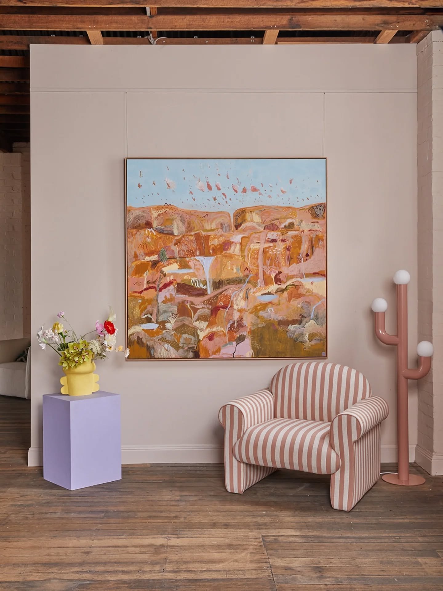 Launching tonight the latest exhibition at @greenhouseinteriors THE LOST LAND featuring artist @greta_designs @marciapriestley @littleanvilstudios @lanistrangio A pleasure capturing this gorgeous exhibition 🧡