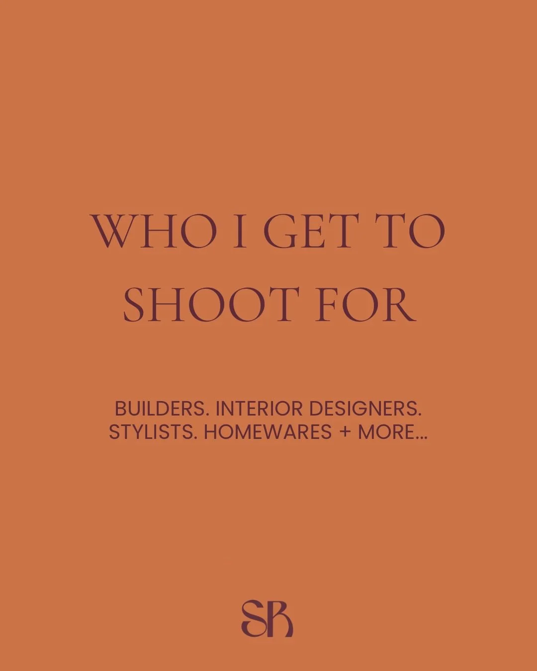 The thing I love most about what I do? No two shoot days are the same.

One week I&rsquo;m on a build site before the furniture arrives, capturing something raw and structural. The next I&rsquo;m working with a stylist on something soft and considere