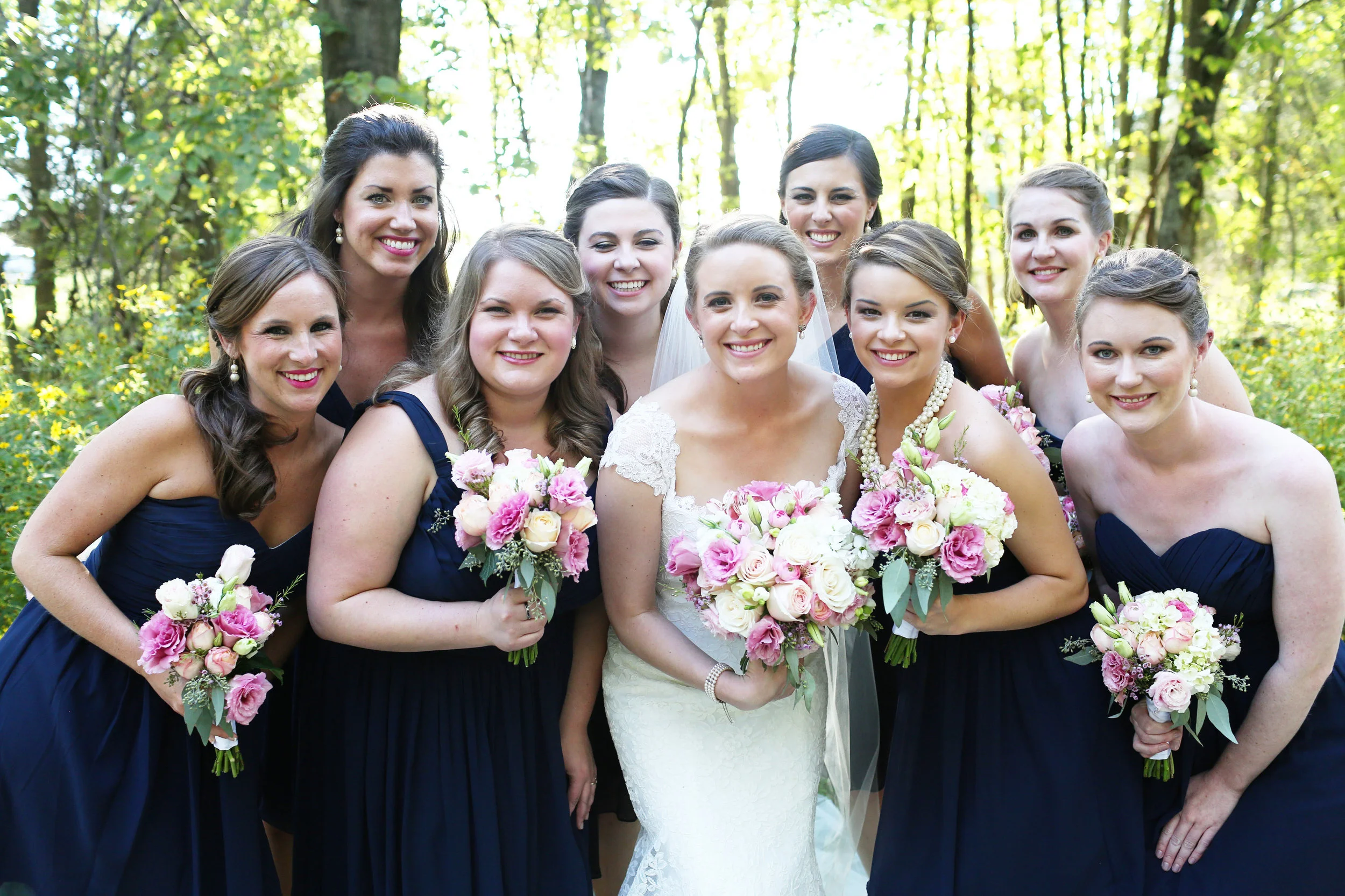 Makeup: Mac Prather Hair: Carissa & Colleen Fauerbac Photographer: Jessica Smith Photography