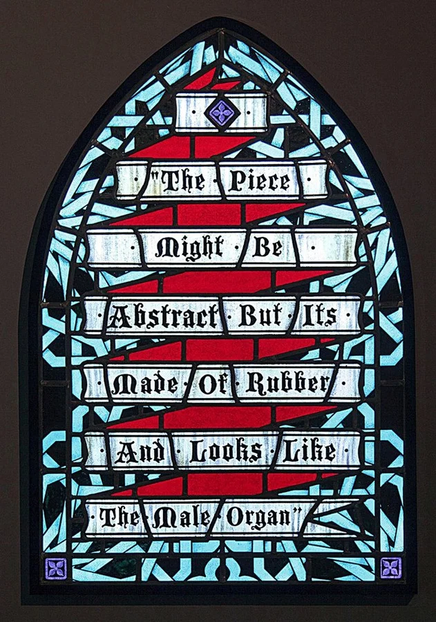 Hamra Abbas The Piece Might Be Abstract, But its Made of Rubber and Looks Like the Male Organ , 2012