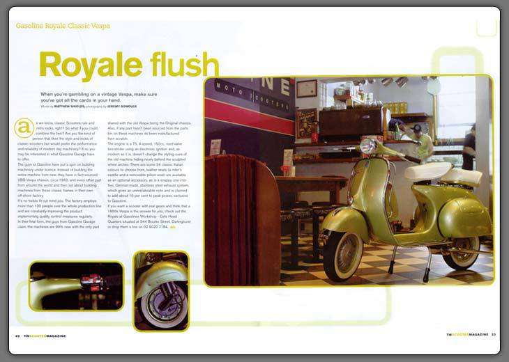 Two Wheels Scooter Magazine Feb '04
