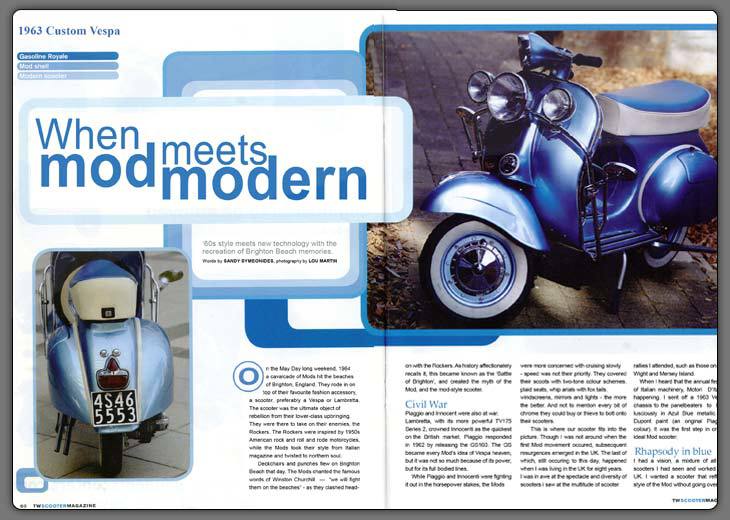 Two Wheels Scooter Magazine Jan '06