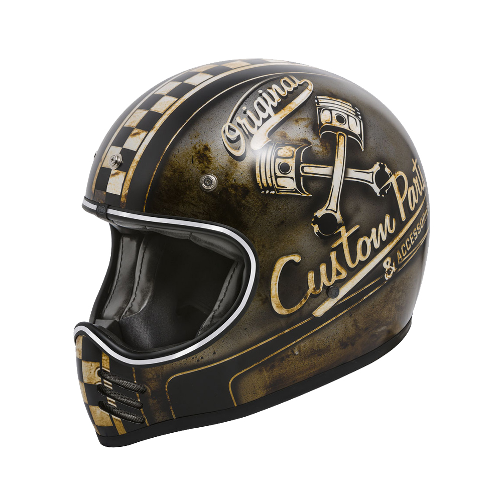 Premier Motorrad Helm Vintage Jethelm Op 9 Bm Black-S