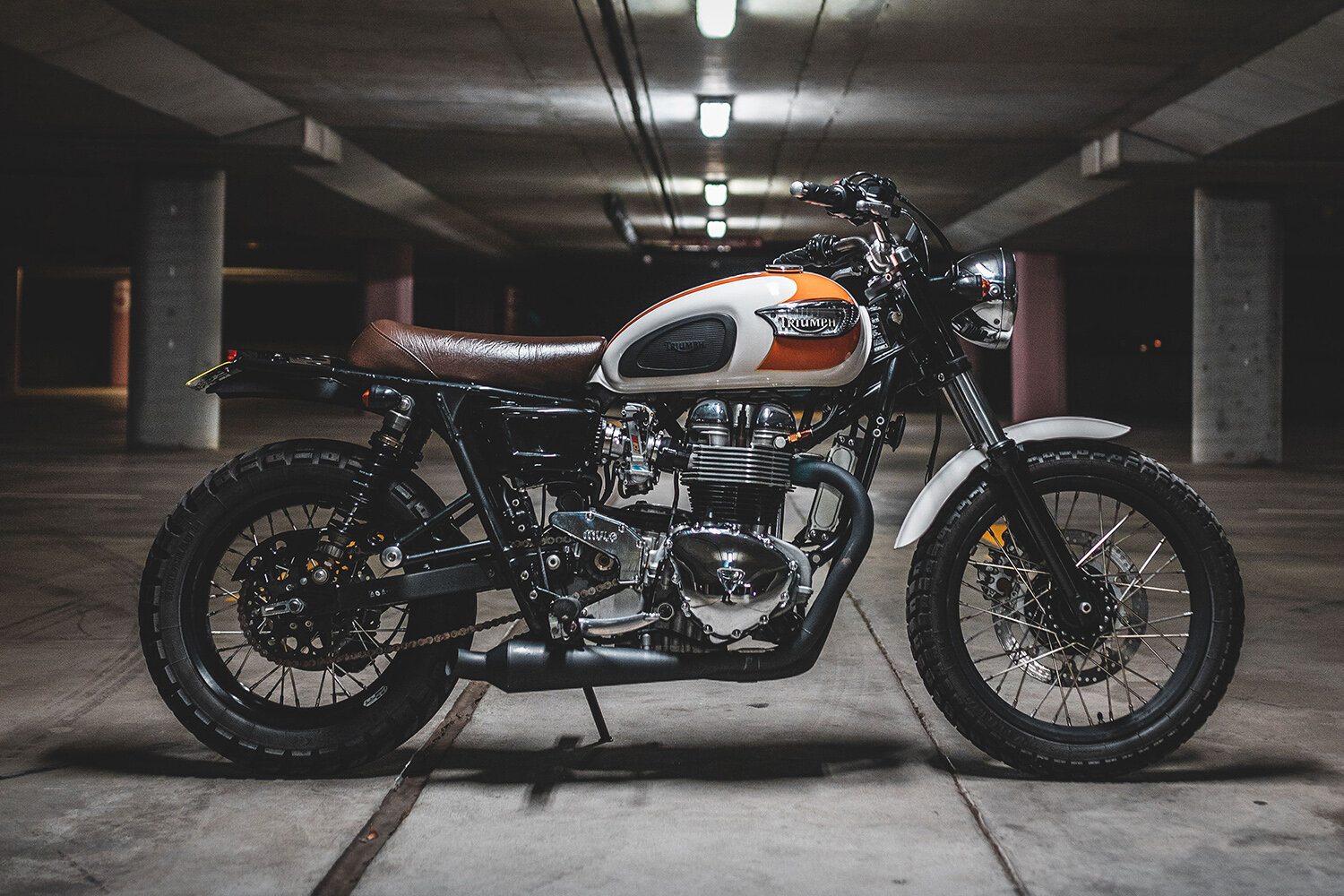 Custom Triumph Scrambler Custom Scrambler Motorcycle For Sale 2007