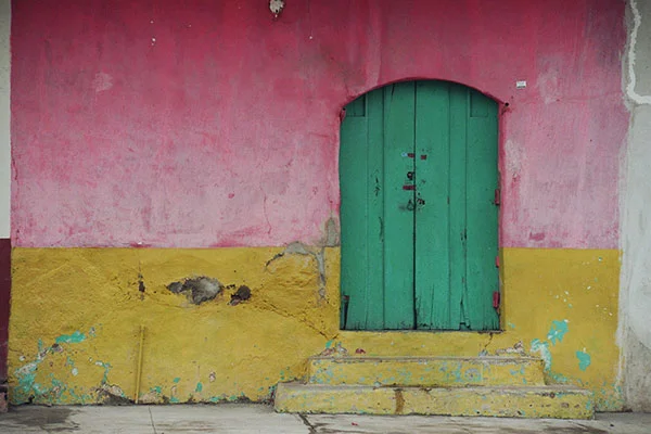 Fluorescent Door