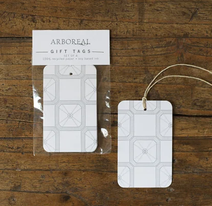 SAN TELMO dove gift tags (set/4)