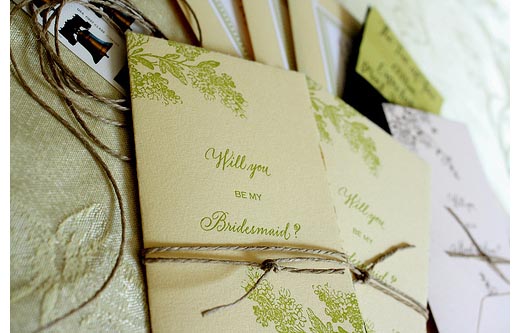 and my favorite card line for Will you be my Bridesmaid cards