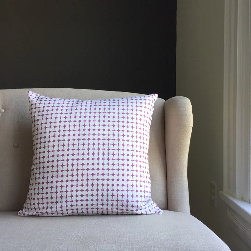 D'Este Orchid 20" Pillow 