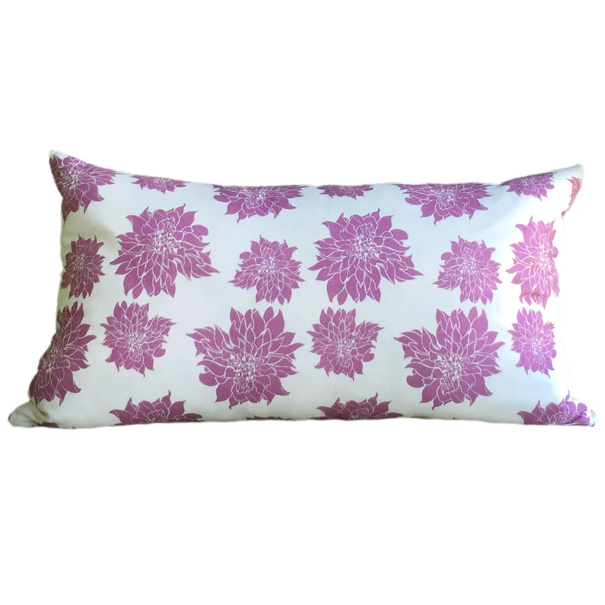 Villa Orchid Lumbar Pillow 