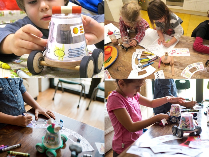 Printing the coloring play book pages