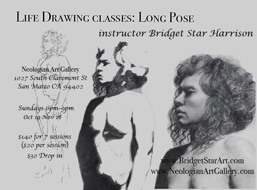 Life Drawing Classes: Long pose