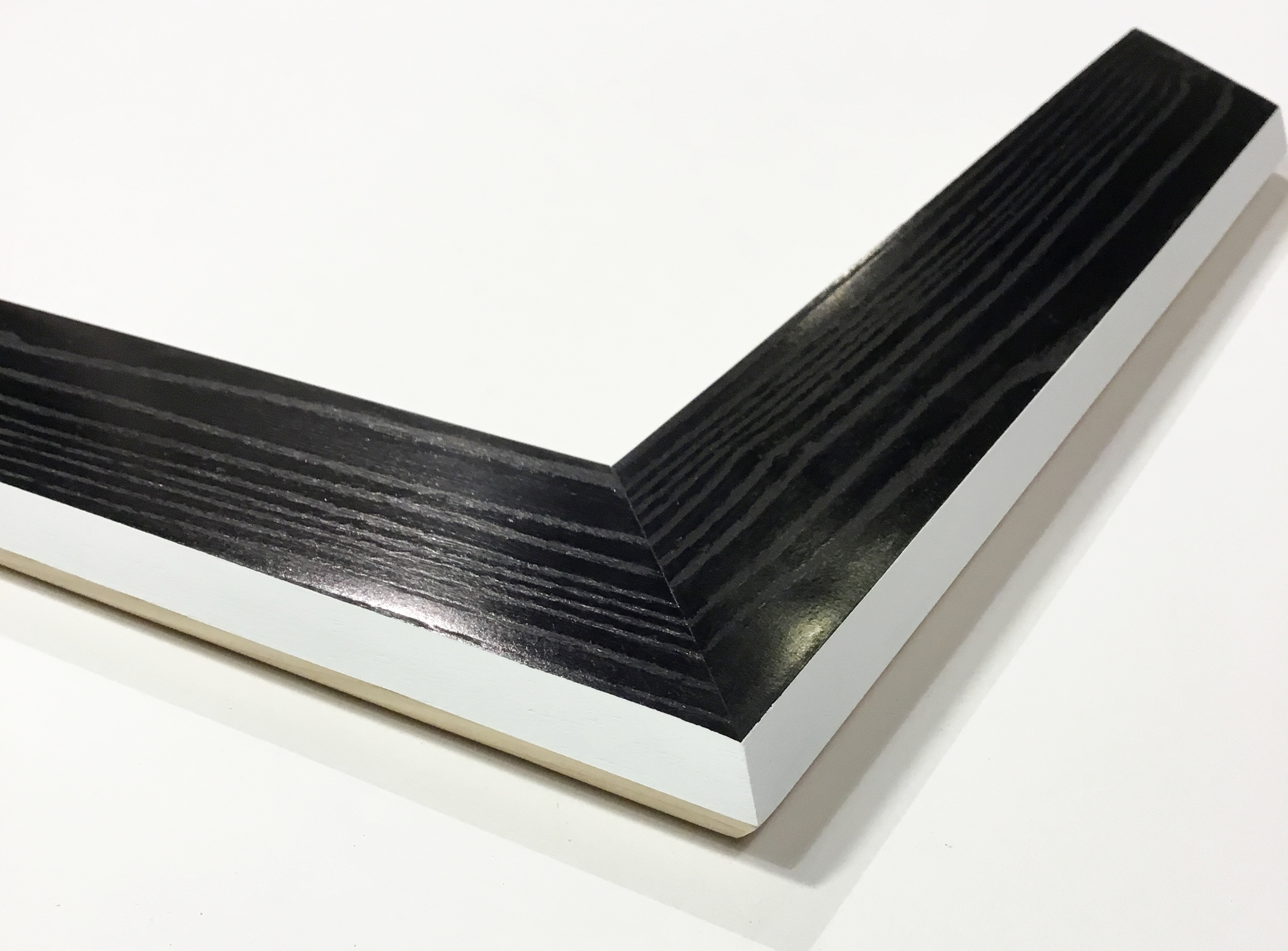 ALBUS A11 2" ash with black stain white top side natural back side