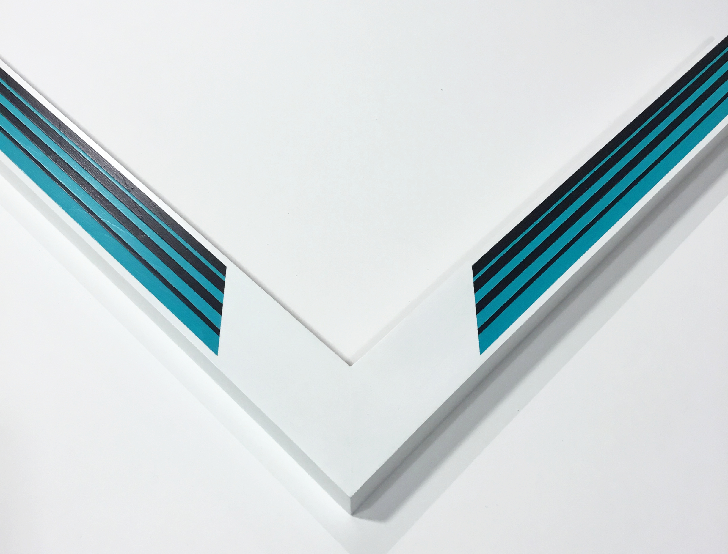 SUPER 1 1.5" white with turquoise and black