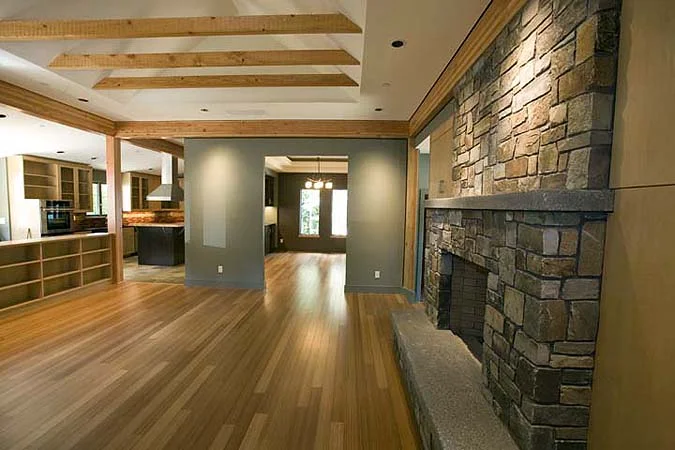 Bunch stone fireplace, custom home by Dick Baty Inc..jpg