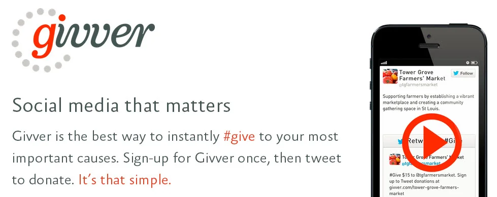 Visit givver.com to learn more or to give.
