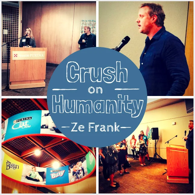 Buzzfeed's Ze Frank advises St. Louis media pros to "crush on humanity"