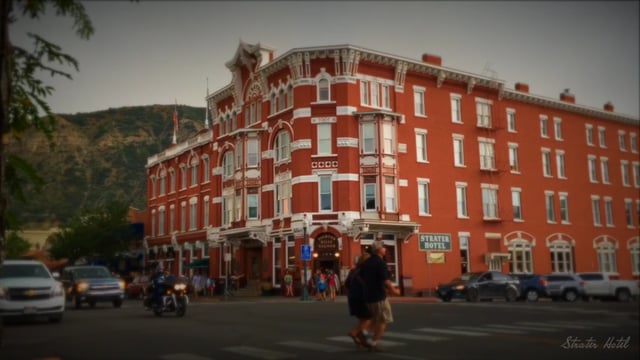 Evening at the Strater Hotel