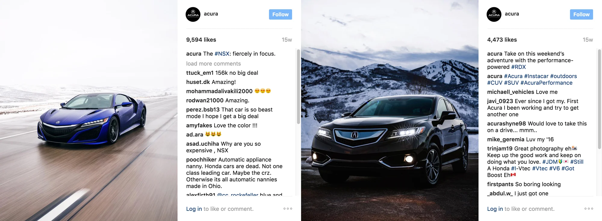 Acura  Social AOR u2014 PHILLIP GADROW