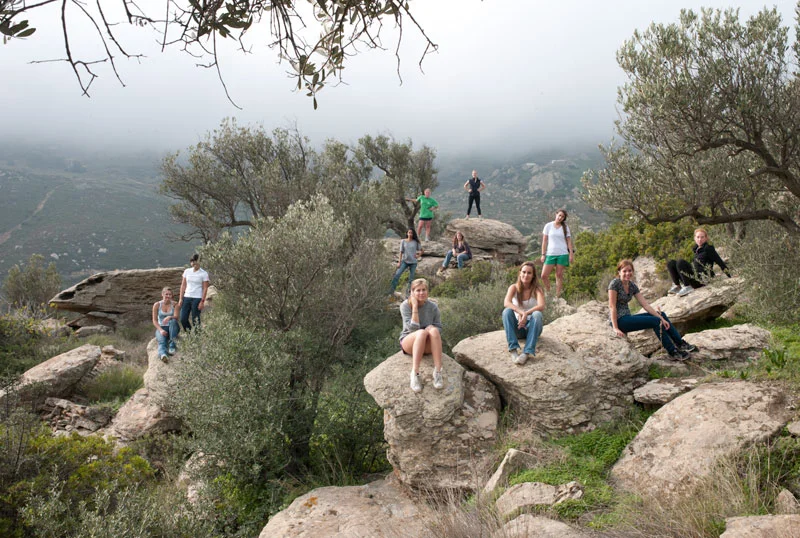 Exploring the island of Despotiko near Paros