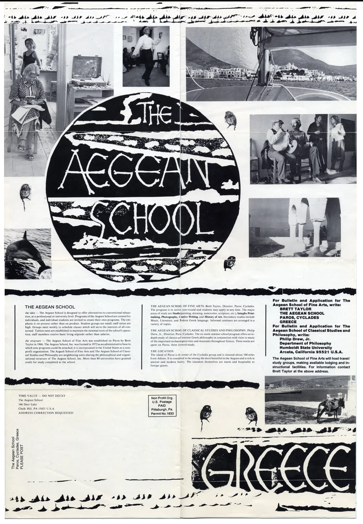 The 1980 poster and brochure