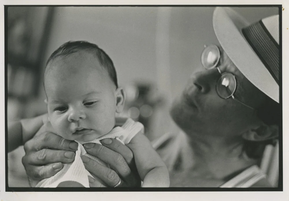 Infant Gabriel with John.