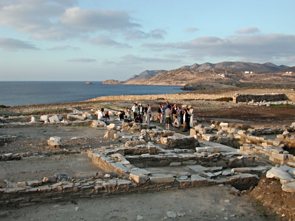 Exploring Ancient Ruins on Island of Despotiko off Antiparos